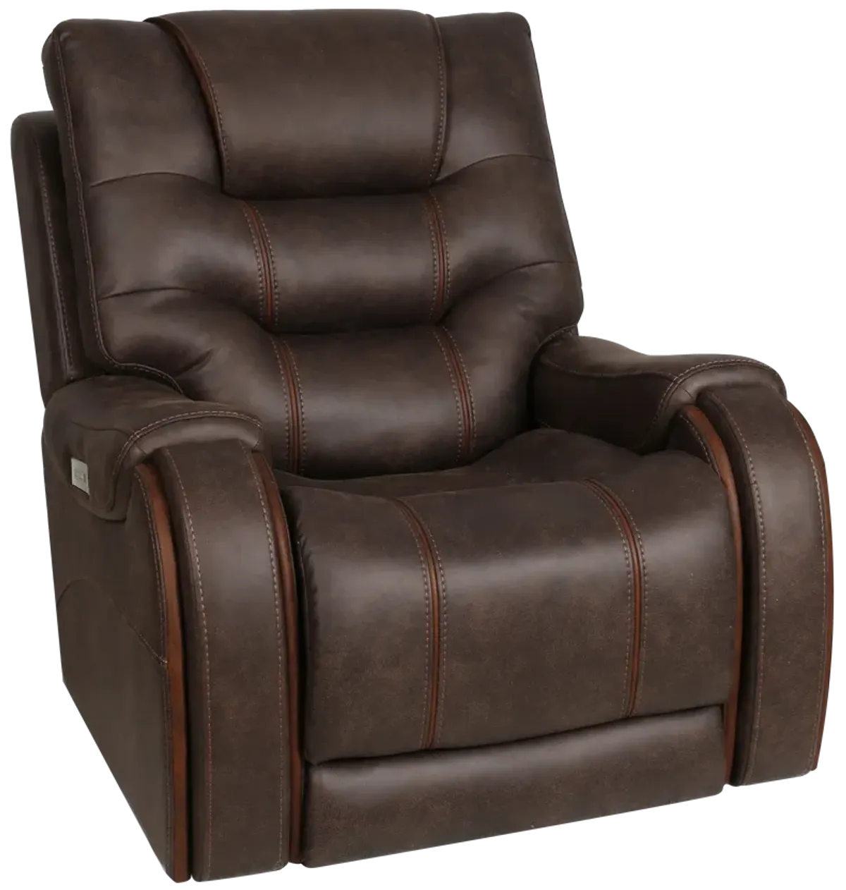 Moto Motion Brentwood Walnut Power Recliner
