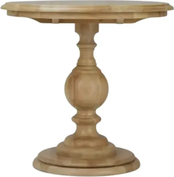Elizabeth Ann Home Joyce Fruitwood Lamp Table