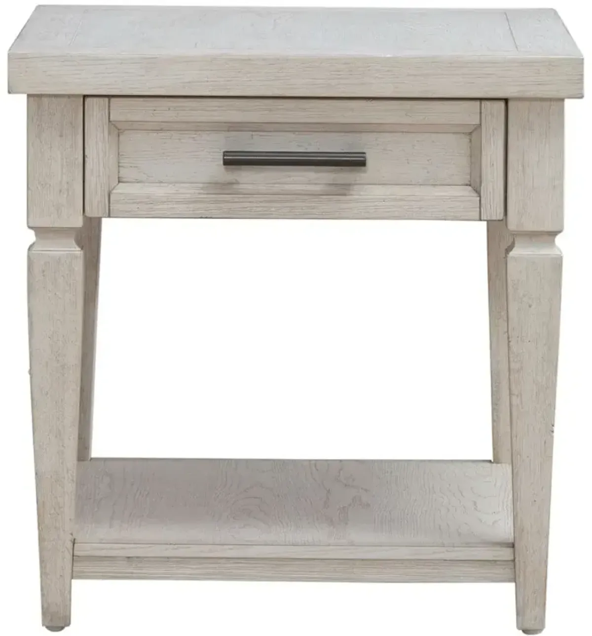 Liberty Furniture Caruso Heights Whitestone End Table