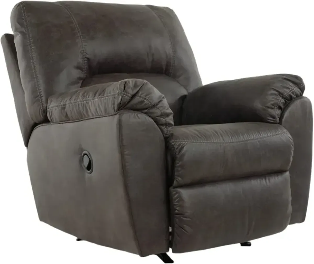 Signature Design by AshleyÂ® Tambo Pewter Rocker Recliner