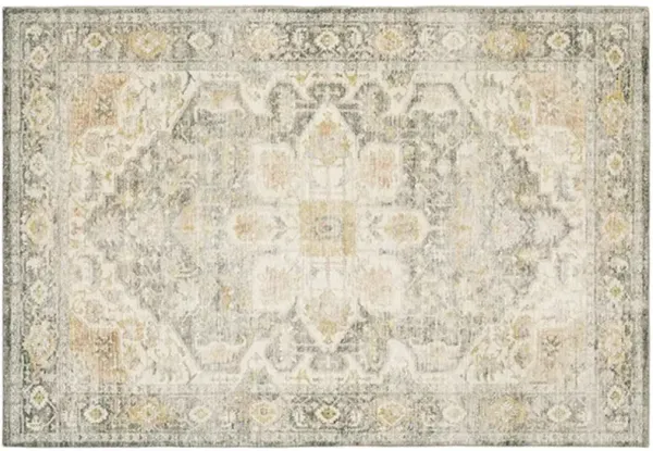 Oriental Weavers Savoy Dark Green/Yellow 8'x10' Rug