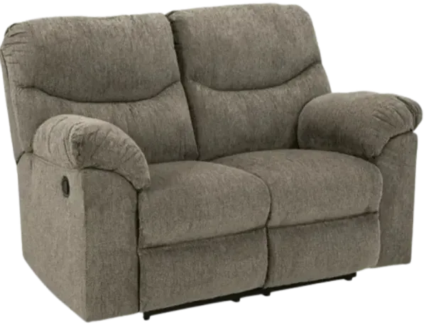 Signature Design by AshleyÂ® Alphons Putty Reclining Loveseat
