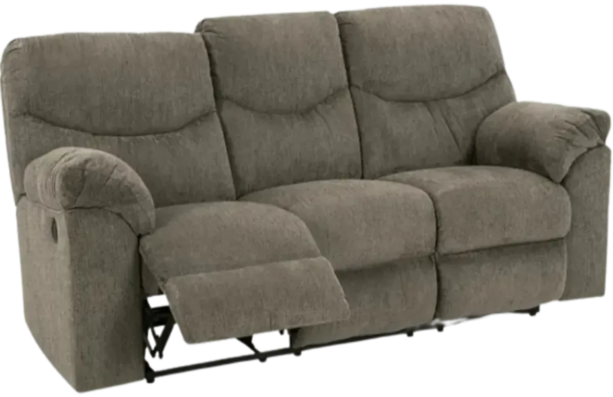 Signature Design by AshleyÂ® Alphons Putty Reclining Sofa