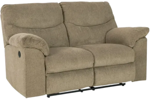 Signature Design by AshleyÂ® Alphons Briar Reclining Loveseat