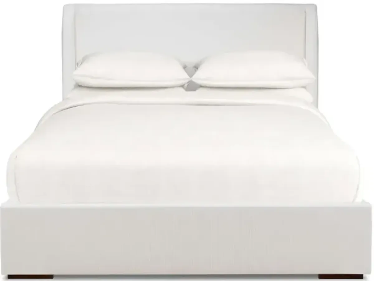 Bramble Luxor Upholstered Queen Panel Bed