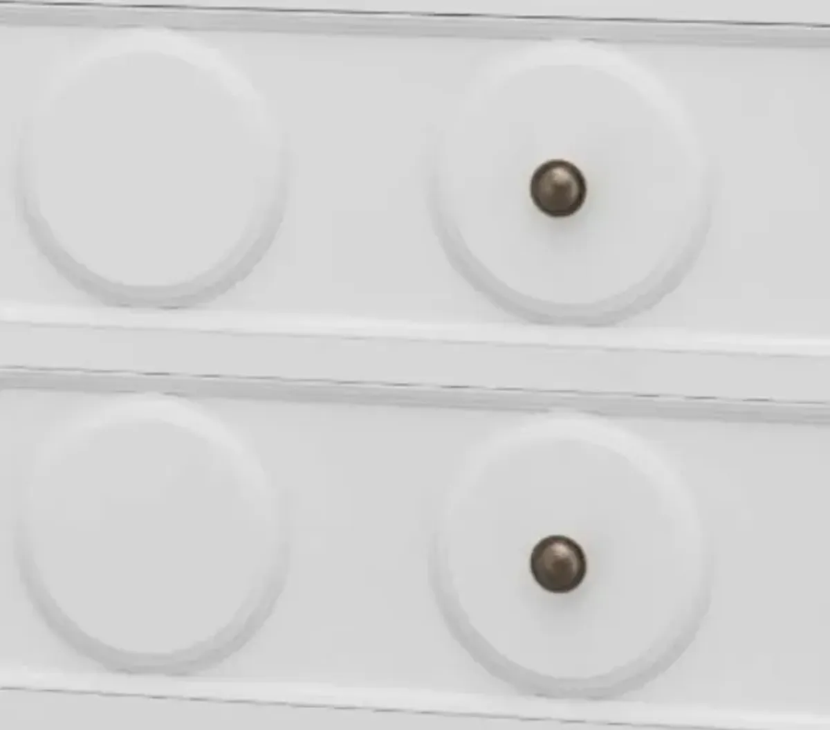 Elizabeth Ann Home Kristen True White Dresser