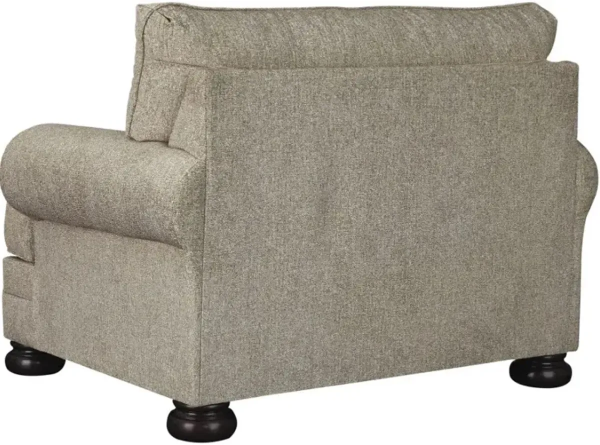 Signature Design by AshleyÂ® Kananwood Oatmeal Chair and a Half
