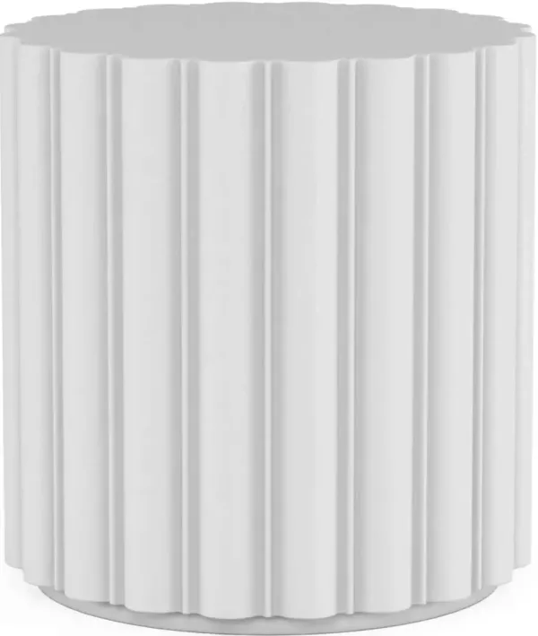 A.R.T. FurnitureÂ® Somerton Chalky White Round End Table