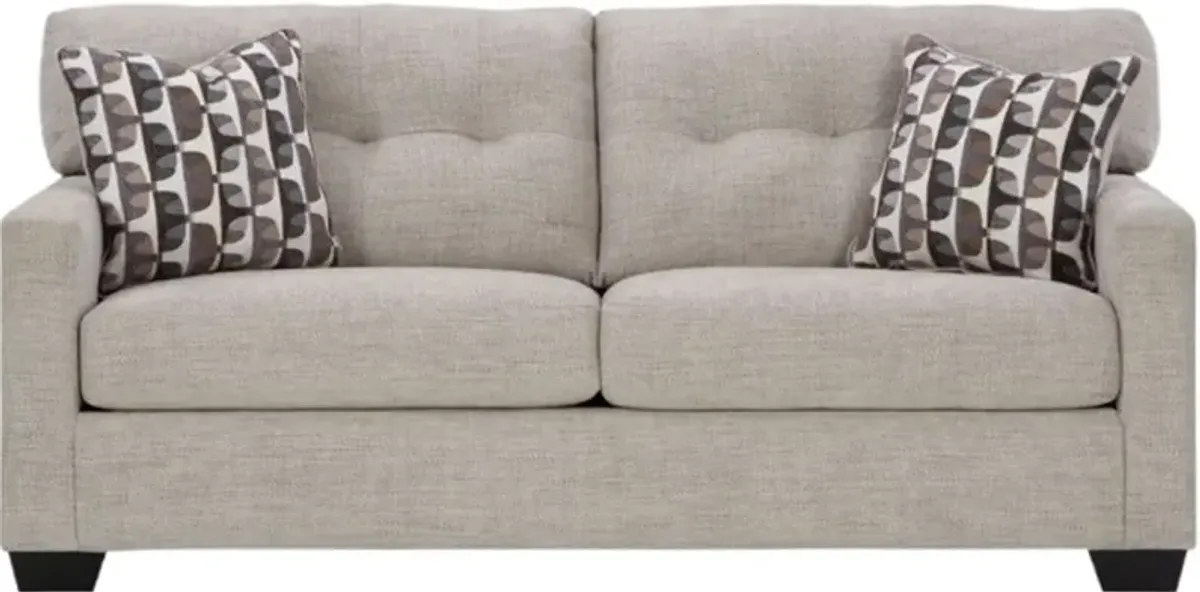 Signature Design by AshleyÂ® Mahoney Pebble Full Sofa Sleeper