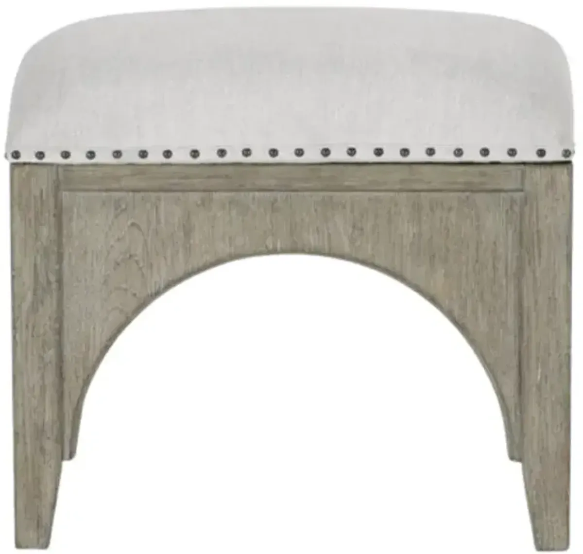 Bernhardt Albion Beige/Pewter Bench