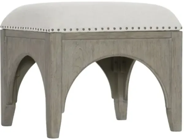 Bernhardt Albion Beige/Pewter Bench