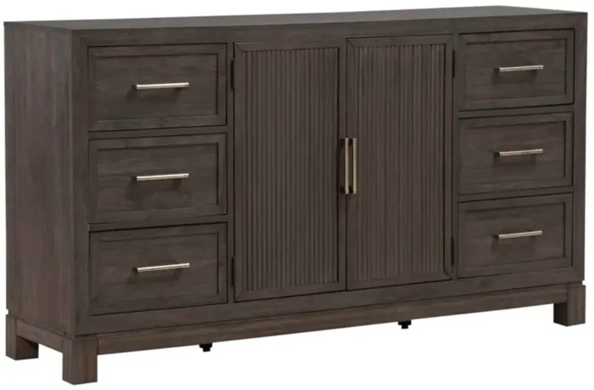 Liberty Furniture Modern Edge Brown Dresser