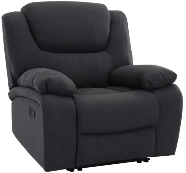 Man Wah Charcoal Reclining Recliner