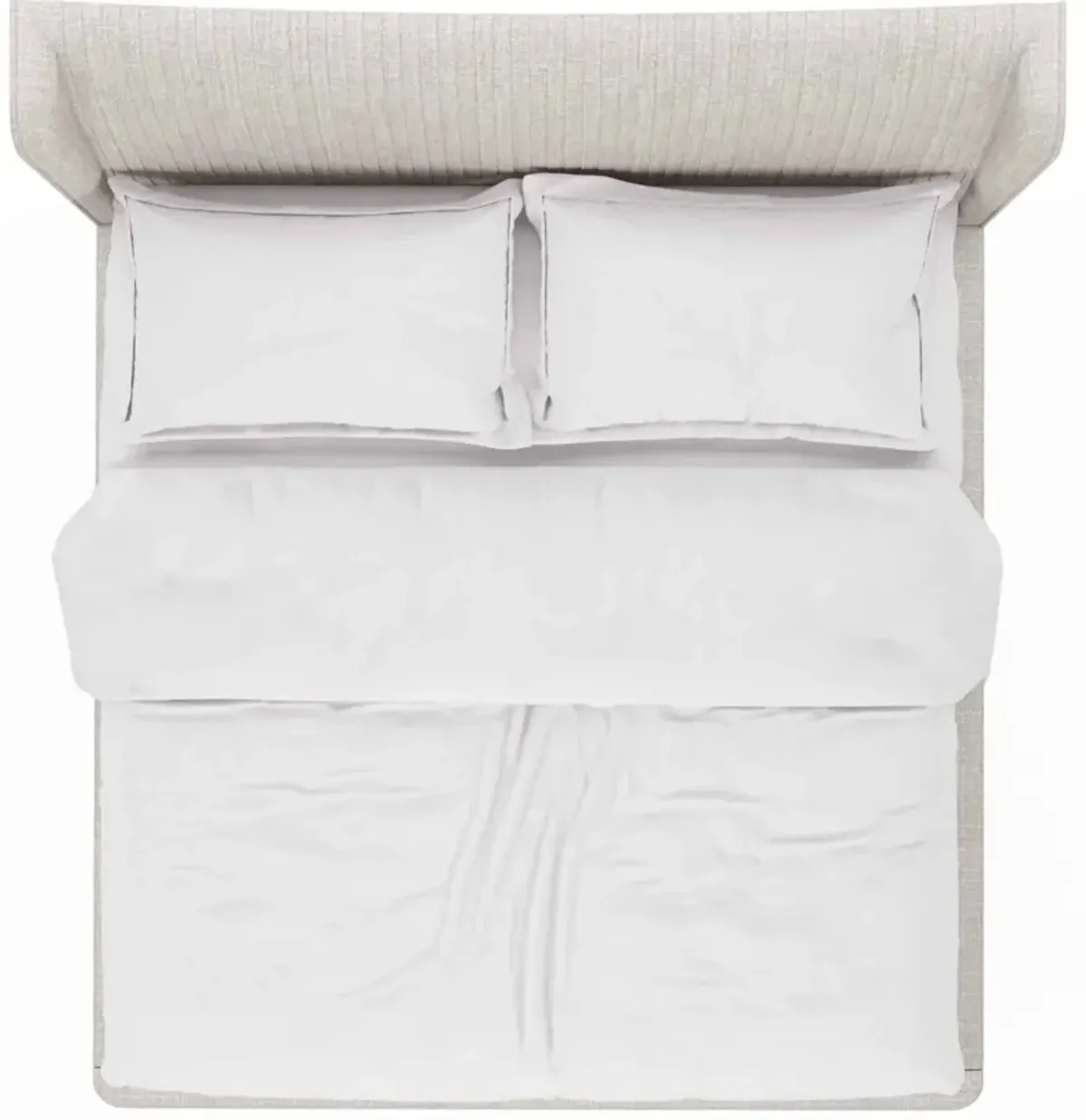 A.R.T. FurnitureÂ® Mezzanine Dove Gray Queen Upholstered Panel Bed