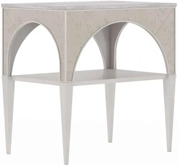 A.R.T. FurnitureÂ® Mezzanine Dove Gray Night Table