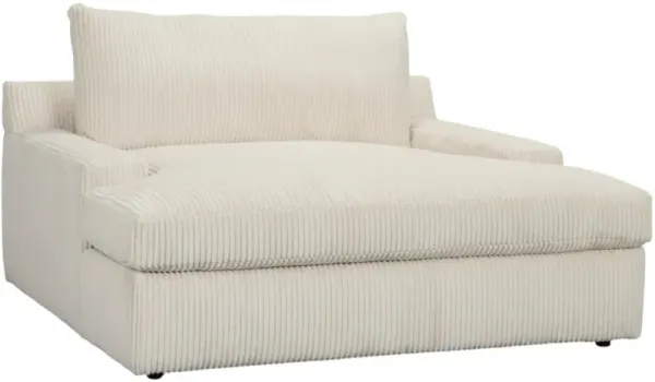 Kevin Charles Fine Upholstery Charlie Ivory Chaise