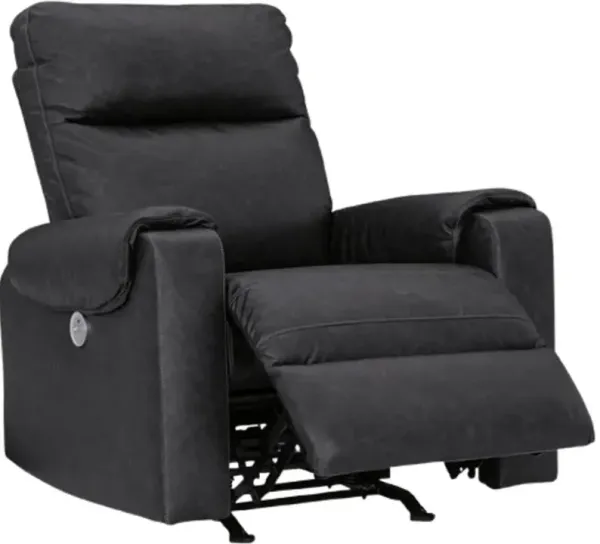 Signature Design by AshleyÂ® Axtellton Carbon Power Rocker Recliner