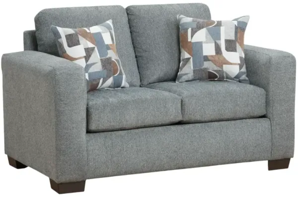 Affordable Furniture Summit Smoke Loveseat