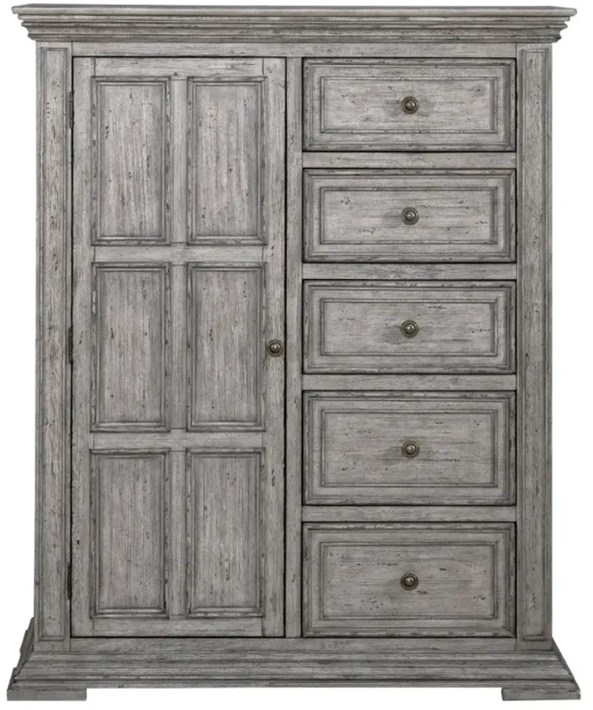 Liberty Furniture Big Valley Graystone Door Chest