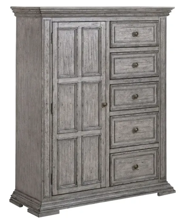 Liberty Furniture Big Valley Graystone Door Chest