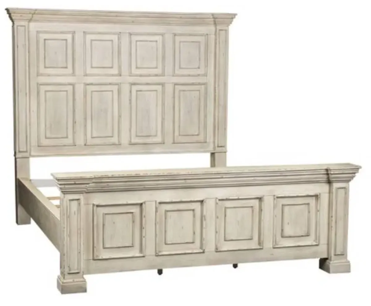 Liberty Furniture Big Valley Whitestone Queen Panel Bed