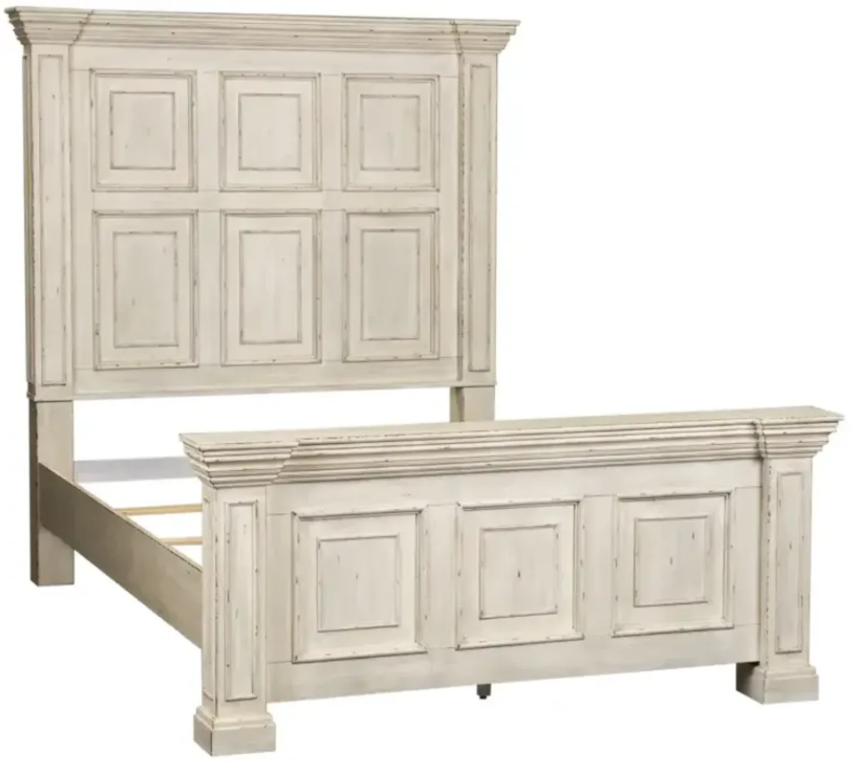 Liberty Furniture Big Valley Whitestone Queen Panel Bed