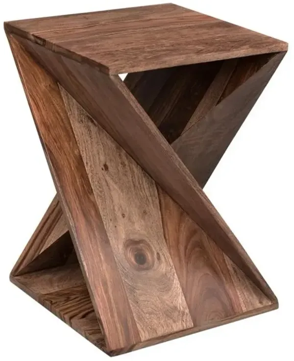 Coast2Coast Home Nut Brown Accent Table