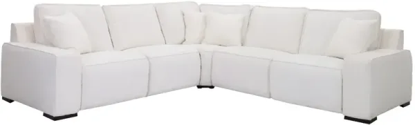 Moto Motion Natural 5 Piece Power Zero Gravity Reclining Sectional