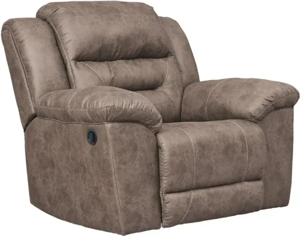 Signature Design by AshleyÂ® Stoneland Fossil Rocker Recliner