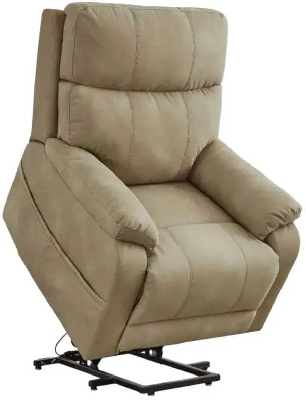 Signature Design by AshleyÂ® Next-Gen Durapella Sand Power Lift Recliner