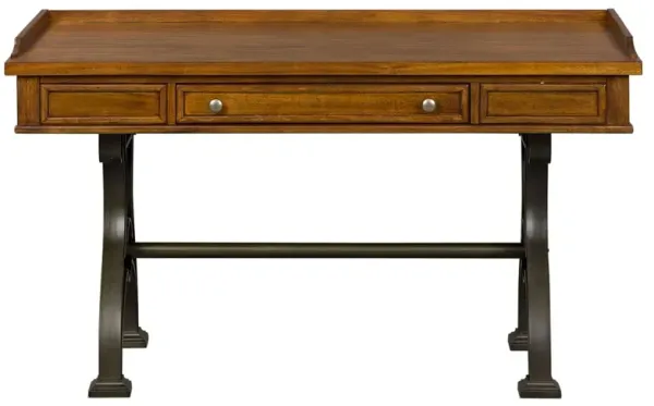 Liberty Furniture Arlington House Cobblestone Brown Lift Top Writing Desk