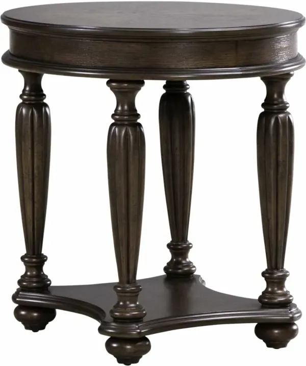 Liberty Furniture Allington Satin Sienna Oval End Table