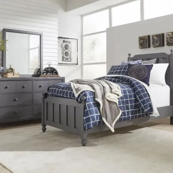Liberty Furniture Cottage View 3-Piece Dark Gray Youth Full Bedroom Set