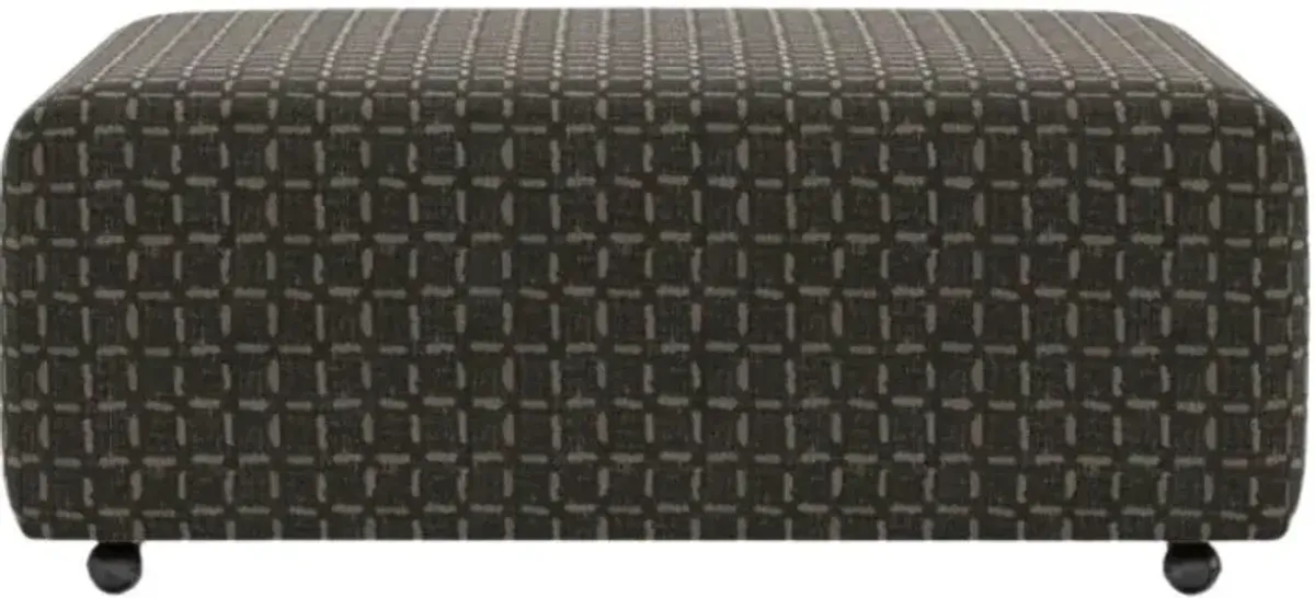 CatnapperÂ® Royster Walnut Castered Cocktail Ottoman