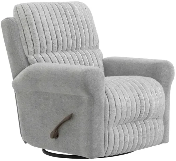 CatnapperÂ® Foxy Nickel Swivel Glider Recliner