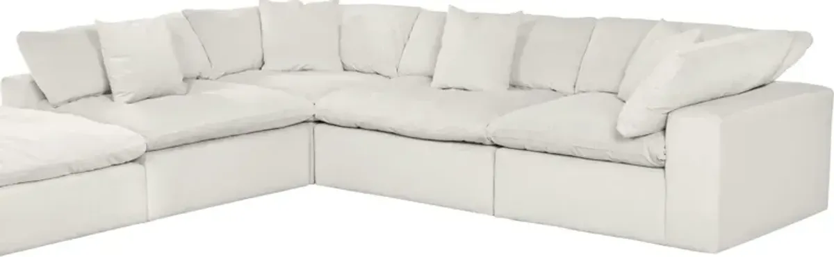Jackson Furniture Posh 5-Piece Porcelain Modular Sectional