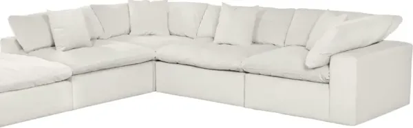 Jackson Furniture Posh 5-Piece Porcelain Modular Sectional