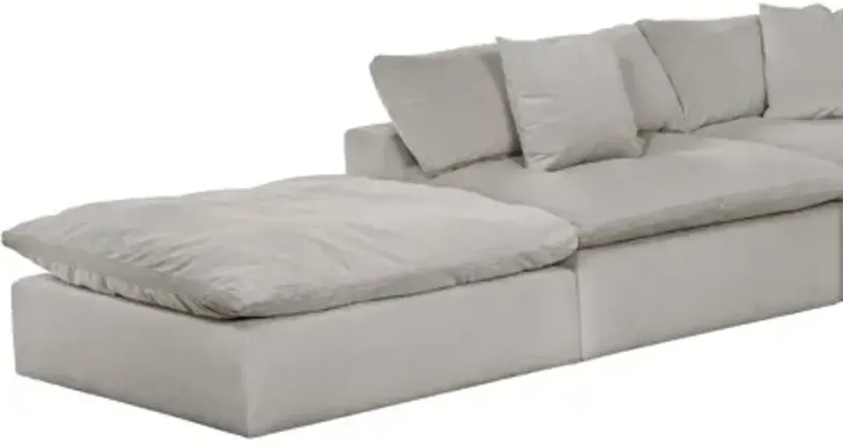 Jackson Furniture Posh Dove 4 Piece Sectional