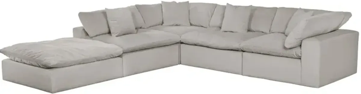 Jackson Furniture Posh Dove 4 Piece Sectional