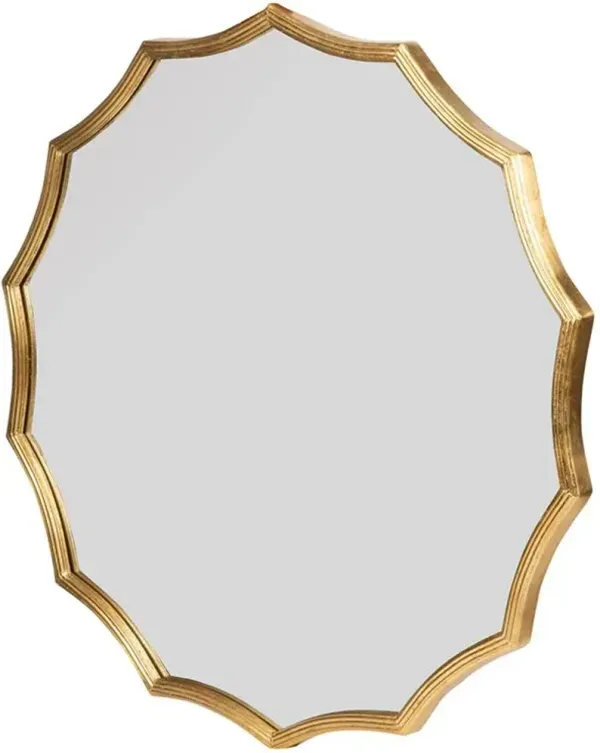 A & B Home Gold 40" Wall Mirror