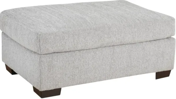 Affordable Furniture Bita Platinum Ottoman
