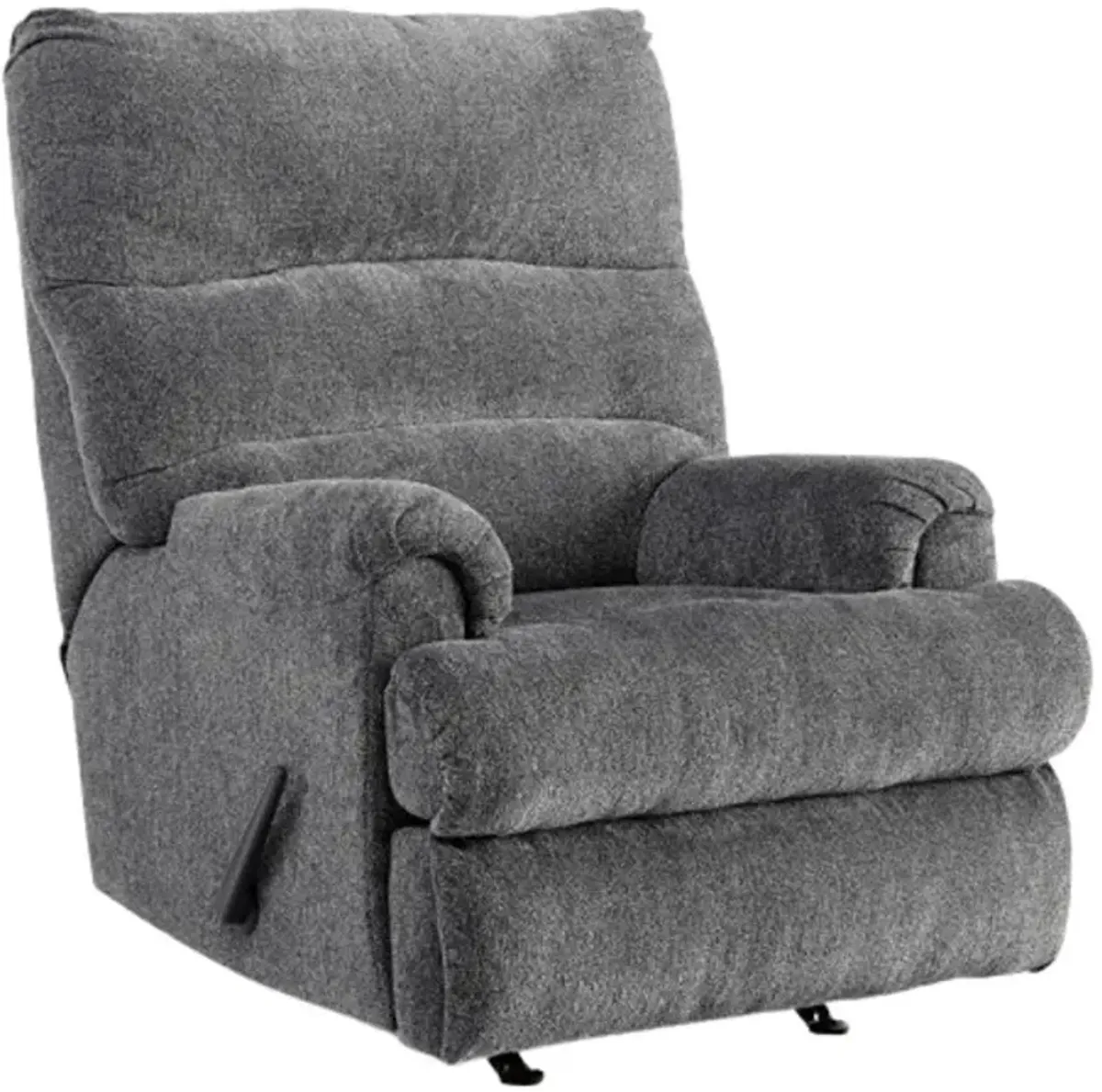 Signature Design by AshleyÂ® Man Fort Graphite Rocker Recliner