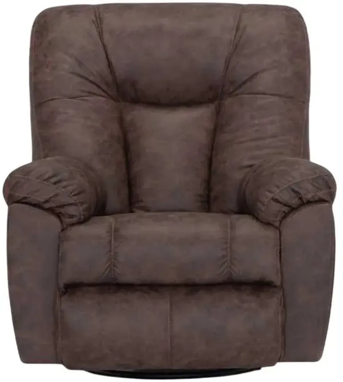 Franklin Connery Amarago Coffee Manual Swivel Rocker Recliner