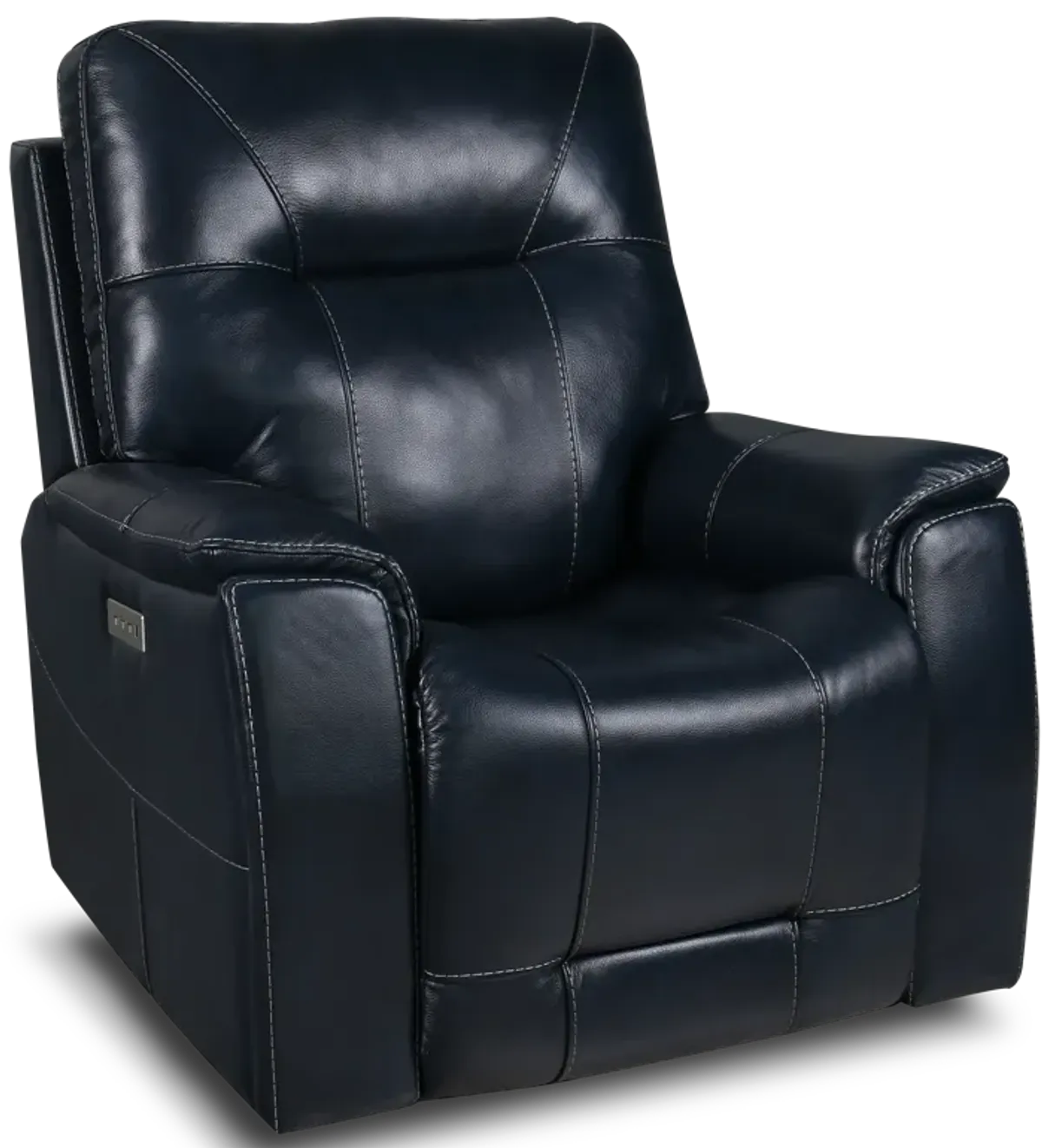 Moto Motion Kingston Ocean Leather Power Recliner