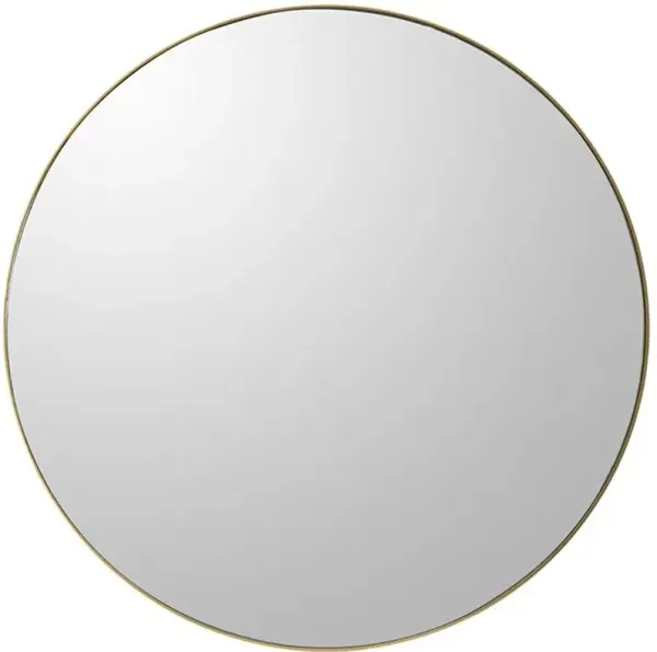 A & B Home Gold Wall Mirror