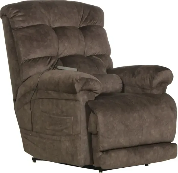 CatnapperÂ® Longevity Chocolate Power Lift Recliner