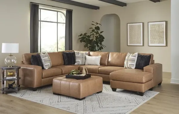 Albany Industries Puccini Saddle Cocktail Ottoman