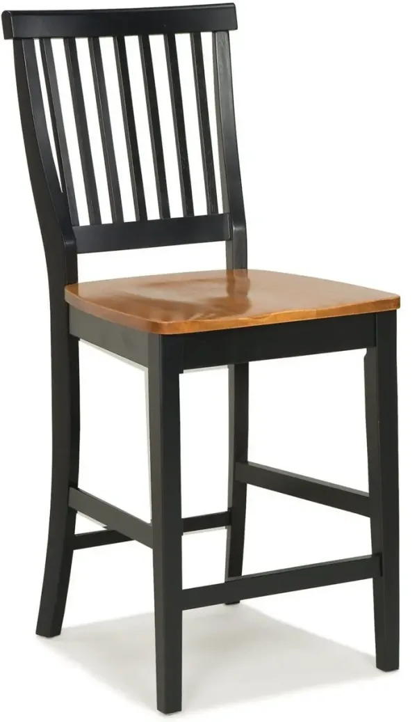 homestylesÂ® Americana Black Counter Stool