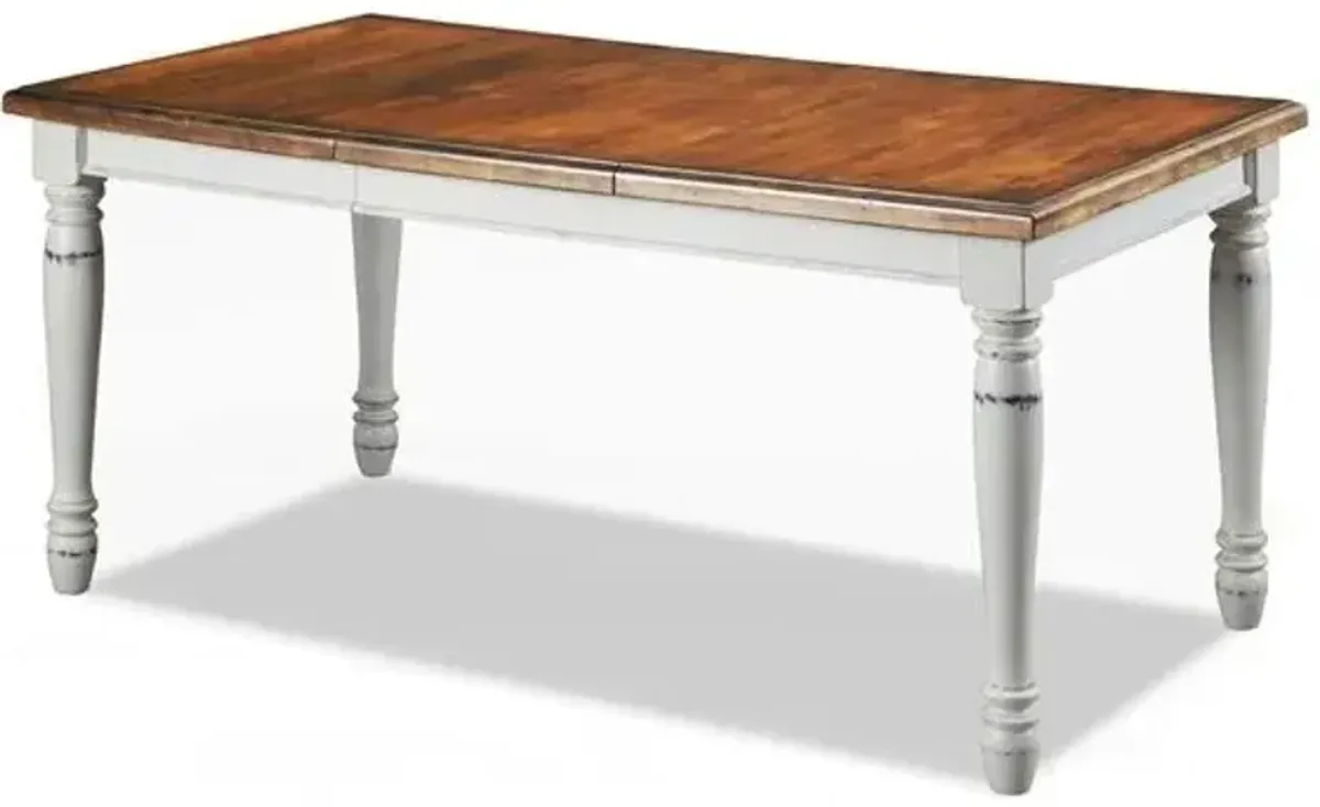 homestylesÂ® Monarch Off-White Dining Table