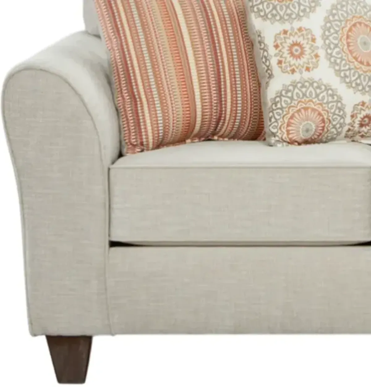 Affordable Furniture Bennington Taupe Sofa